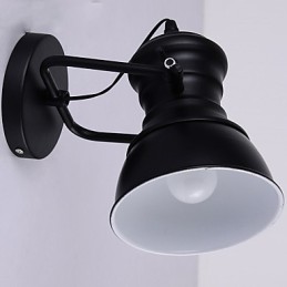 Appliques murales Art déco, lampe industrielle en fer, enseigne, lampe murale loft