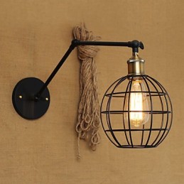 Appliques murales, lampes pivotantes, lampes de lecture, style mini, style rustique, style lodge, métal