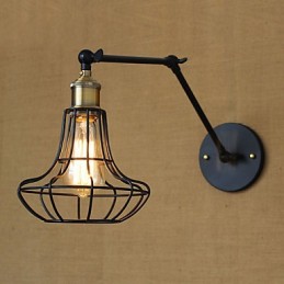 Appliques murales, lampes pivotantes, lampes de lecture, style mini, style rustique, style lodge, métal