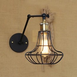 Appliques murales, lampes pivotantes, lampes de lecture, style mini, style rustique, style lodge, métal