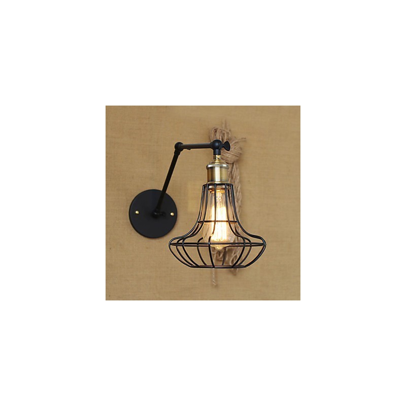 Appliques murales, lampes pivotantes, lampes de lecture, style mini, style rustique, style lodge, métal