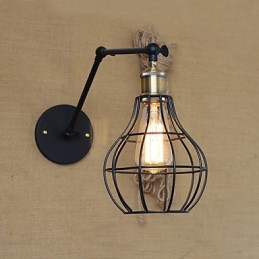 Appliques murales, lampes pivotantes, lampes de lecture, style mini, style rustique, style lodge, métal