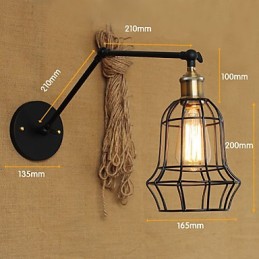 Appliques murales, lampes pivotantes, lampes de lecture, style mini, style rustique, style lodge, métal