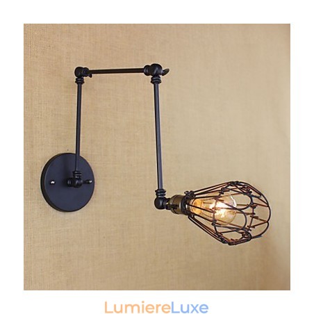 Lampe de bar rétro industrielle à bras en fer pour couloir, allée, escaliers, couloir, table, simple et créative Lampe de bar rétro industrielle à bras en fer pour couloir, allée, escaliers, couloir, table, simple et créative
