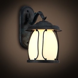 Lampe murale américaine créative et étanche, type restauration des anciennes manières, hors Europe