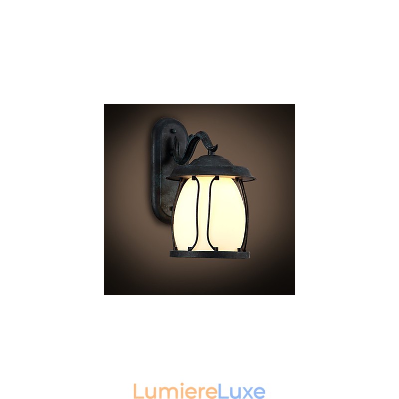 Lampe murale américaine créative et étanche, type restauration des anciennes manières, hors Europe