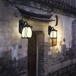 Lampe murale américaine créative et étanche, type restauration des anciennes manières, hors Europe