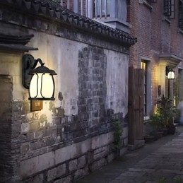 Lampe murale américaine créative et étanche, type restauration des anciennes manières, hors Europe