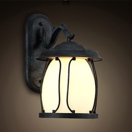 Lampe murale américaine créative et étanche, type restauration des anciennes manières, hors Europe