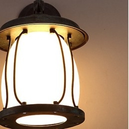 Lampe murale américaine créative et étanche, type restauration des anciennes manières, hors Europe