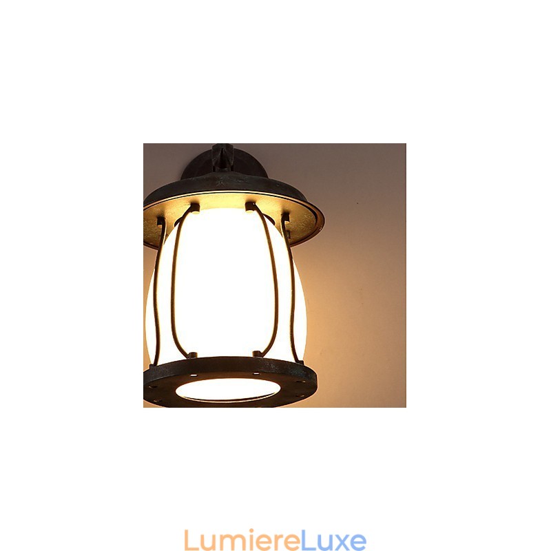 Lampe murale américaine créative et étanche, type restauration des anciennes manières, hors Europe