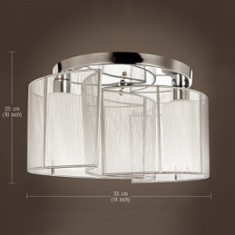 Plafonnier Design Moderne 2 Lumières