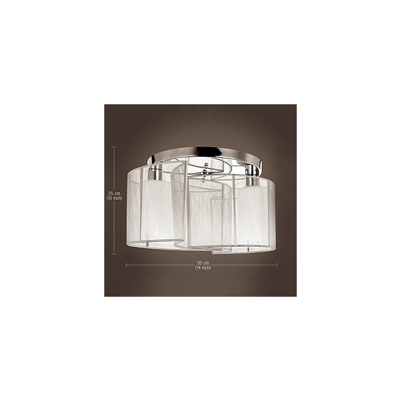 Plafonnier Design Moderne 2 Lumières