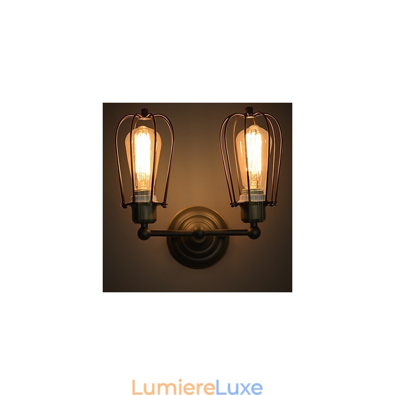Applique murale style loft américain, style campagnard, style antique, style industriel