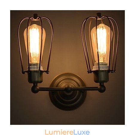 Applique murale style loft américain, style campagnard, style antique, style industriel Applique murale style loft américain, style campagnard, style antique, style industriel