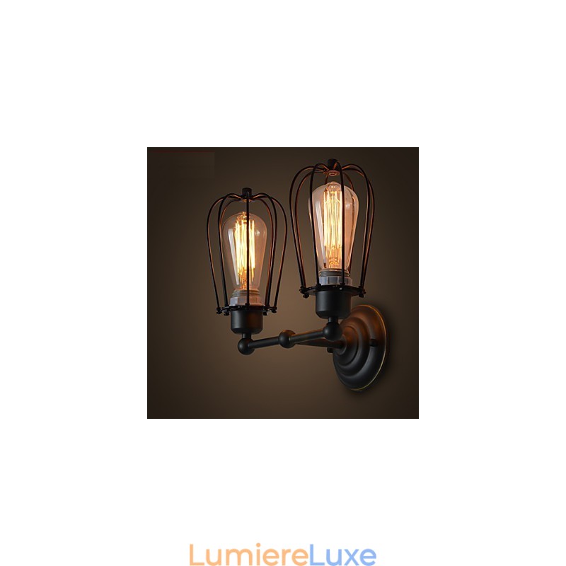 Applique murale style loft américain, style campagnard, style antique, style industriel