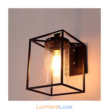 Applique murale en verre à bulles style loft nordique, style country américain et contracté, effet goutte d'eau Applique murale en verre à bulles style loft nordique, style country américain et contracté, effet goutte d'eau