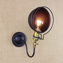 Appliques murales, lampes pivotantes, lampes de lecture, style mini, style rustique, style lodge, métal