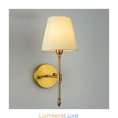 Appliques murales classiques pour chambre à coucher, applique murale simple en métal pour salon, bar, café, couloir, balcon Appliques murales classiques pour chambre à coucher, applique murale simple en métal pour salon, bar, café, couloir, balcon