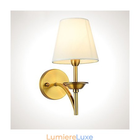 Appliques murales classiques pour chambre à coucher, applique murale simple en métal pour salon, bar, café, couloir, balcon Appliques murales classiques pour chambre à coucher, applique murale simple en métal pour salon, bar, café, couloir, balcon