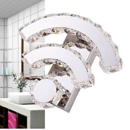 Appliques murales en cristal style mini moderne contemporain en cristal