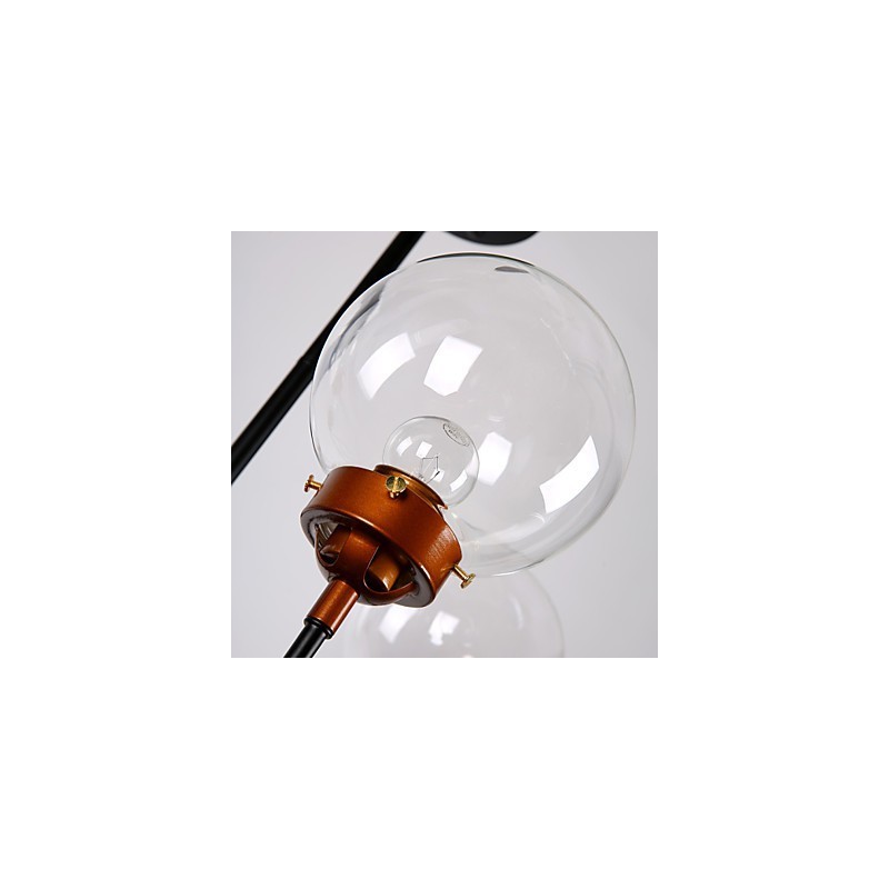 Lampe suspendue Magic Beans, design créatif, design individuel, en fer forgé, style éolien