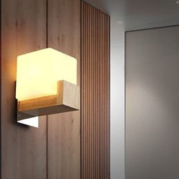 Appliques murales Mini Style Moderne Contemporain Bois Bambou