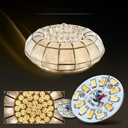 Plafonnier en métal et laiton, style traditionnel, style rustique classique
