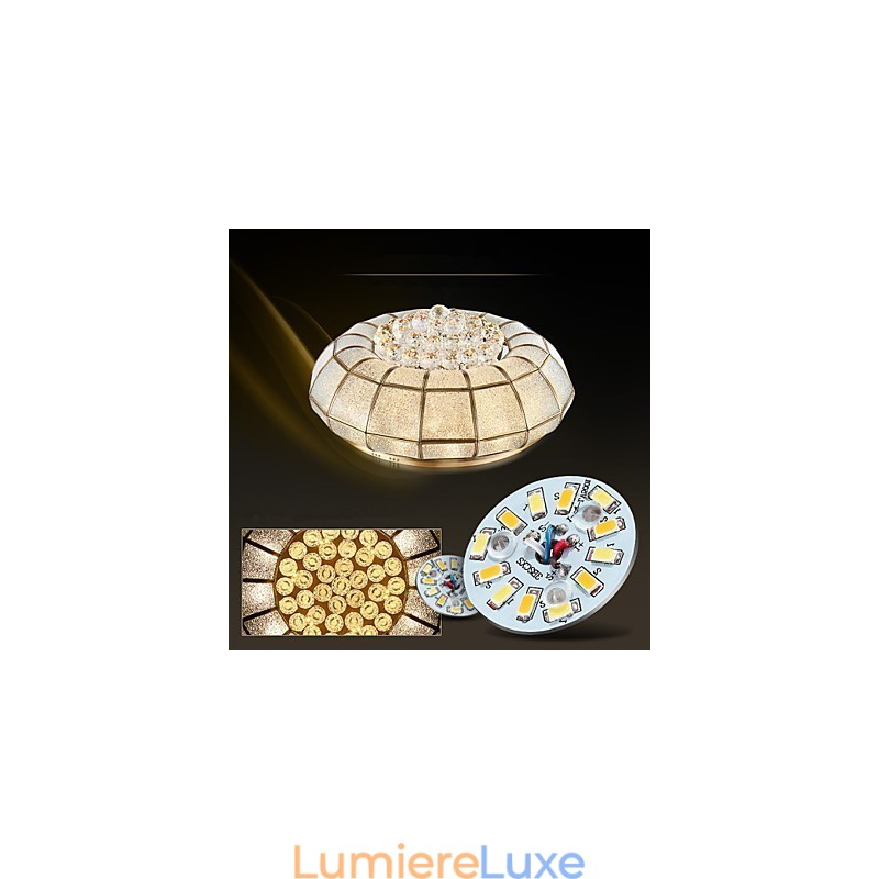 Plafonnier en métal et laiton, style traditionnel, style rustique classique