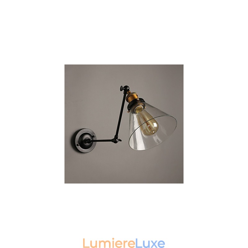 Applique murale double section Titan rétro style loft rural créatif