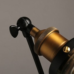 Applique murale double section Titan rétro style loft rural créatif