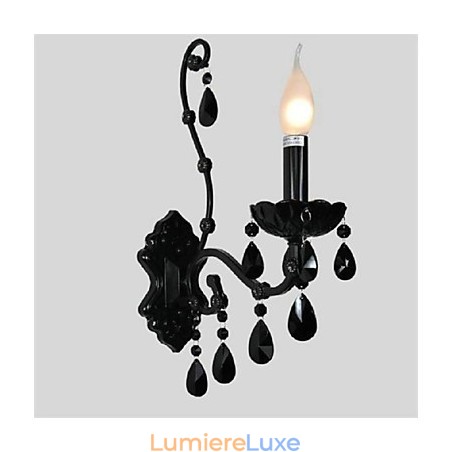 Appliques murales style mini cristal, appliques murales bougies, modernes et contemporaines en métal Appliques murales style mini cristal, appliques murales bougies, modernes et contemporaines en métal