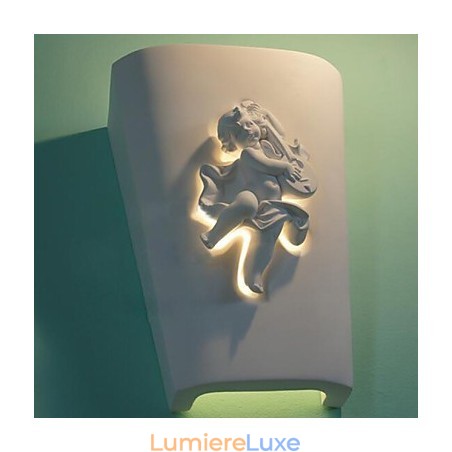 Applique murale créative rurale méditerranéenne de style européen Cupidon Applique murale créative rurale méditerranéenne de style européen Cupidon