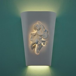 Applique murale créative rurale méditerranéenne de style européen Cupidon