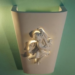 Applique murale créative rurale méditerranéenne de style européen Cupidon