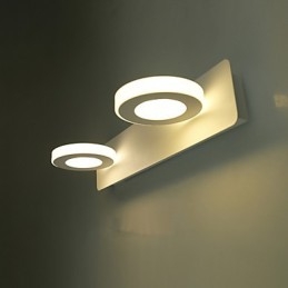 Éclairage de salle de bain moderne contemporain en métal