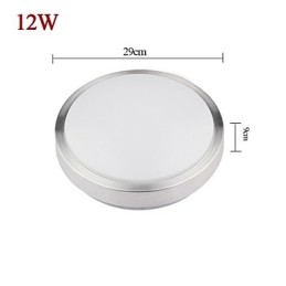 Plafonnier rond simple et moderne, diamètre 29 cm
