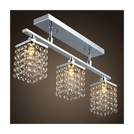 Lustre linéaire Island Light Crysal 3 lumières Lustre linéaire Island Light Crysal 3 lumières