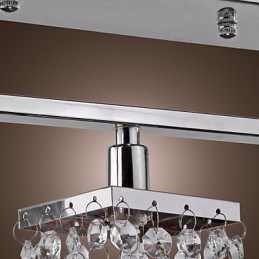 Lustre linéaire Island Light Crysal 3 lumières