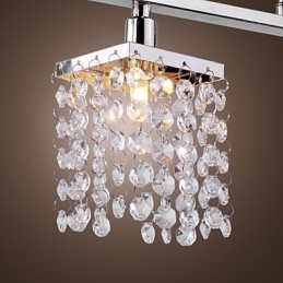 Lustre linéaire Island Light Crysal 3 lumières