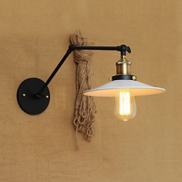 Porte-manteau mural rétractable et pliable de type nostalgique créatif
