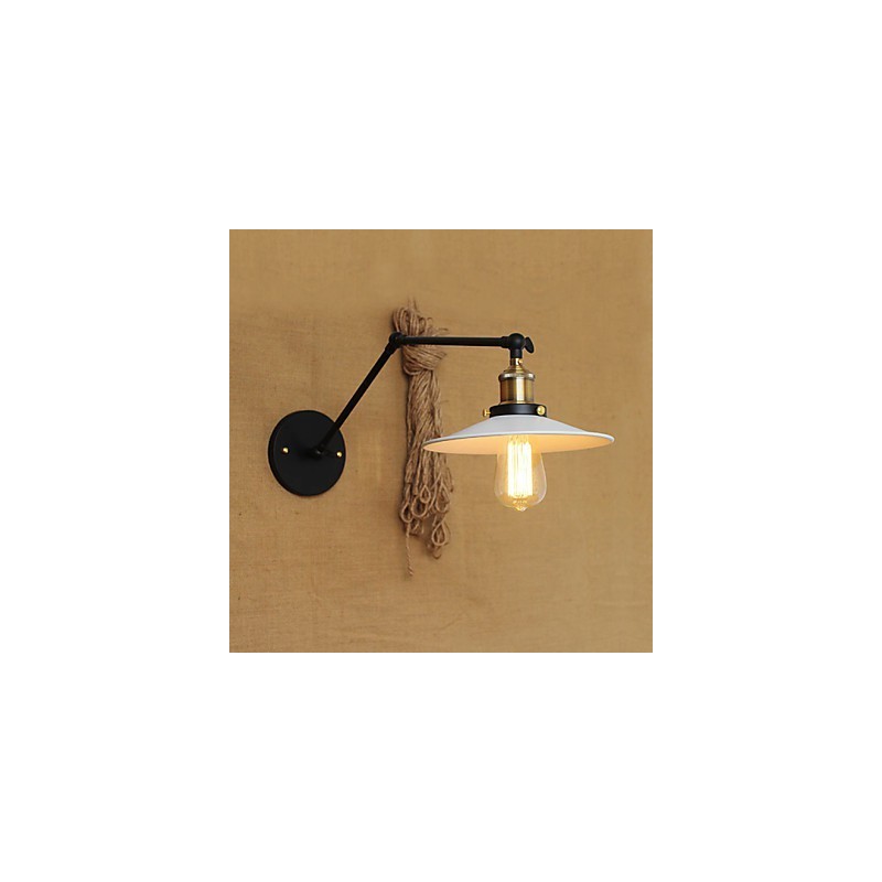 Porte-manteau mural rétractable et pliable de type nostalgique créatif