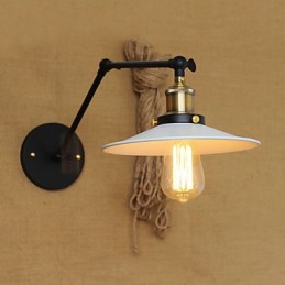Porte-manteau mural rétractable et pliable de type nostalgique créatif