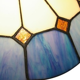 Plafonniers de style méditerranéen, luminaires chaleureux, diamètre 40 cm