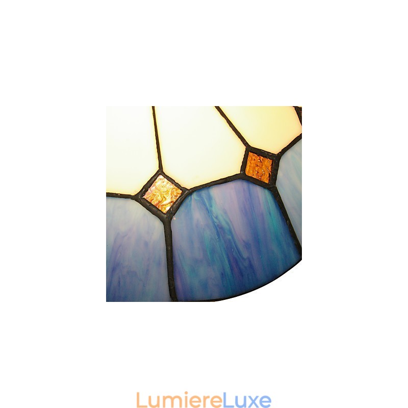 Plafonniers de style méditerranéen, luminaires chaleureux, diamètre 40 cm