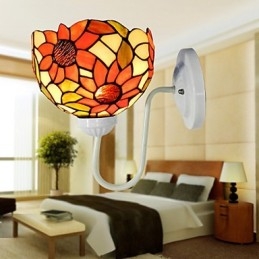 Applique murale de luxe classique tournesol pour villa, clubhouse, décoration artistique