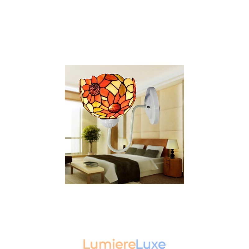 Applique murale de luxe classique tournesol pour villa, clubhouse, décoration artistique