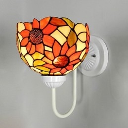 Applique murale de luxe classique tournesol pour villa, clubhouse, décoration artistique