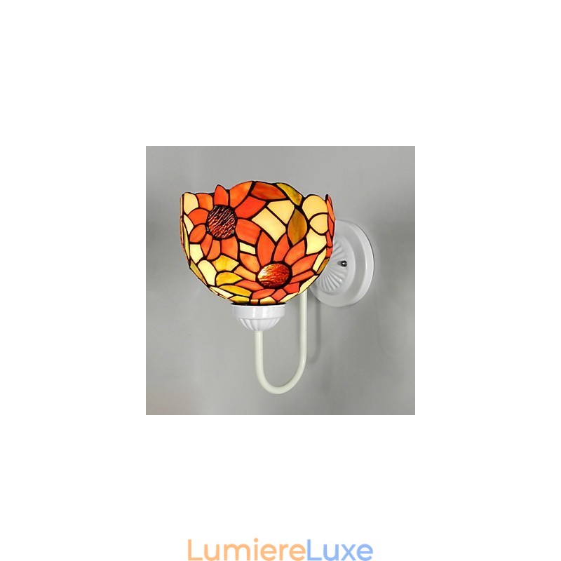 Applique murale de luxe classique tournesol pour villa, clubhouse, décoration artistique