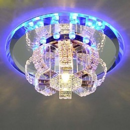 Plafonnier en cristal, spot SMD 3 W, lampe créative, absorbe la lumière du dôme